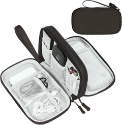 Portable water-ready Double-Layer Electronic Organizer for Travel