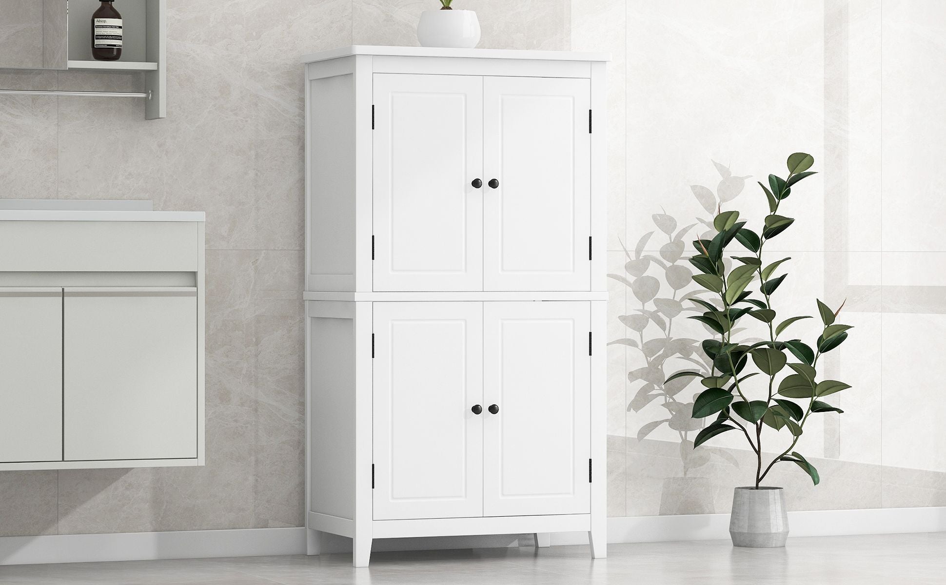Maximize Bathroom Storage with This Versatile Cabinet