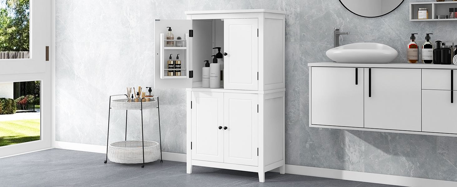 Maximize Bathroom Storage with This Versatile Cabinet