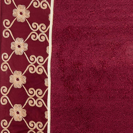 Elegant Rose Classic Bathroom Rug - Modern Luxury Decor