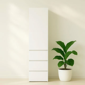 Elise Slim Modular Closet Cabinet with Drawers