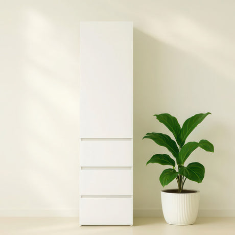 Elise Slim Modular Closet Cabinet with Drawers