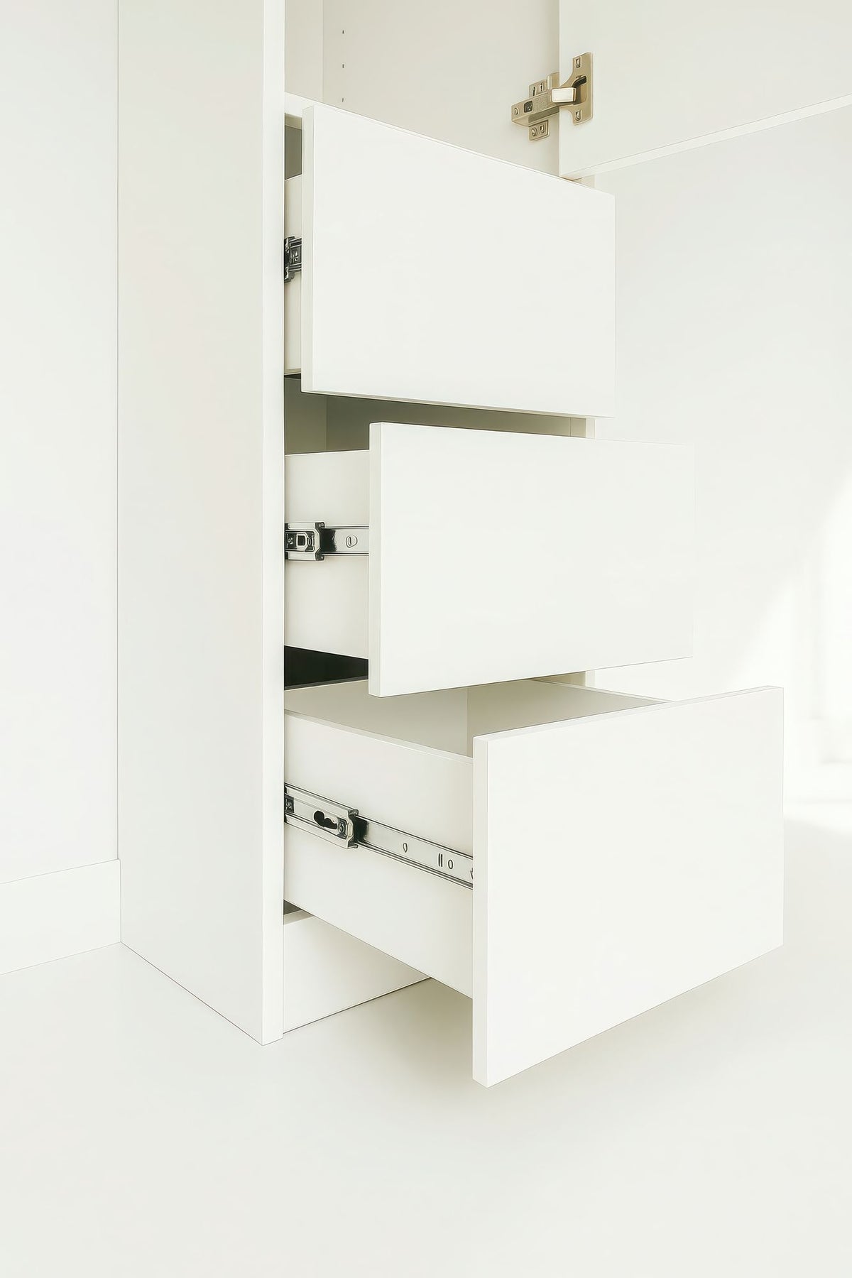 Elise Slim Modular Closet Cabinet with Drawers