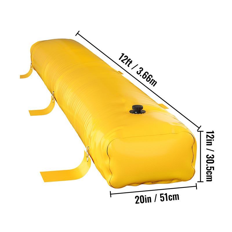 Reusable Flood Barrier for Doors and Garages