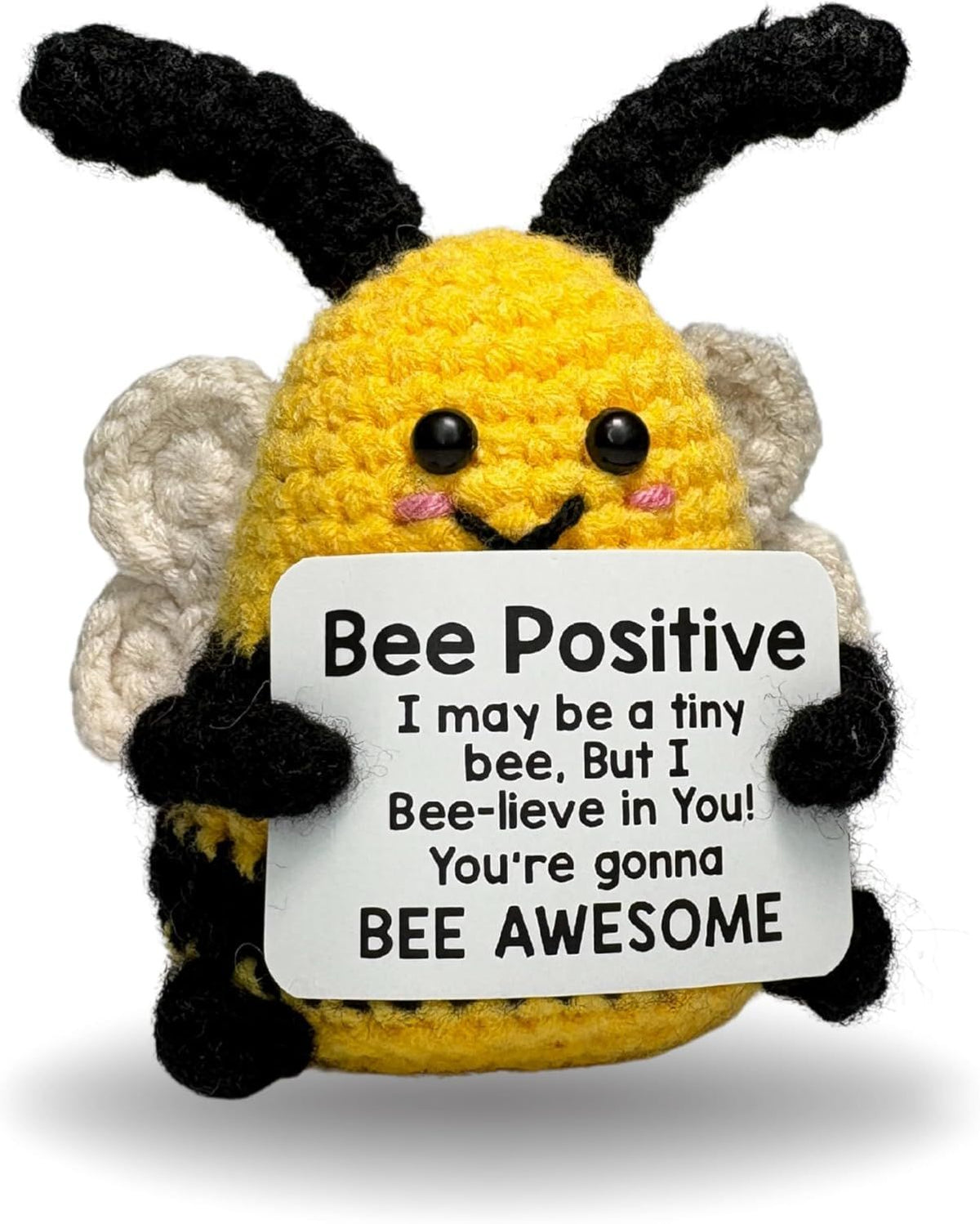 Handmade Positive Crochet Animal Doll