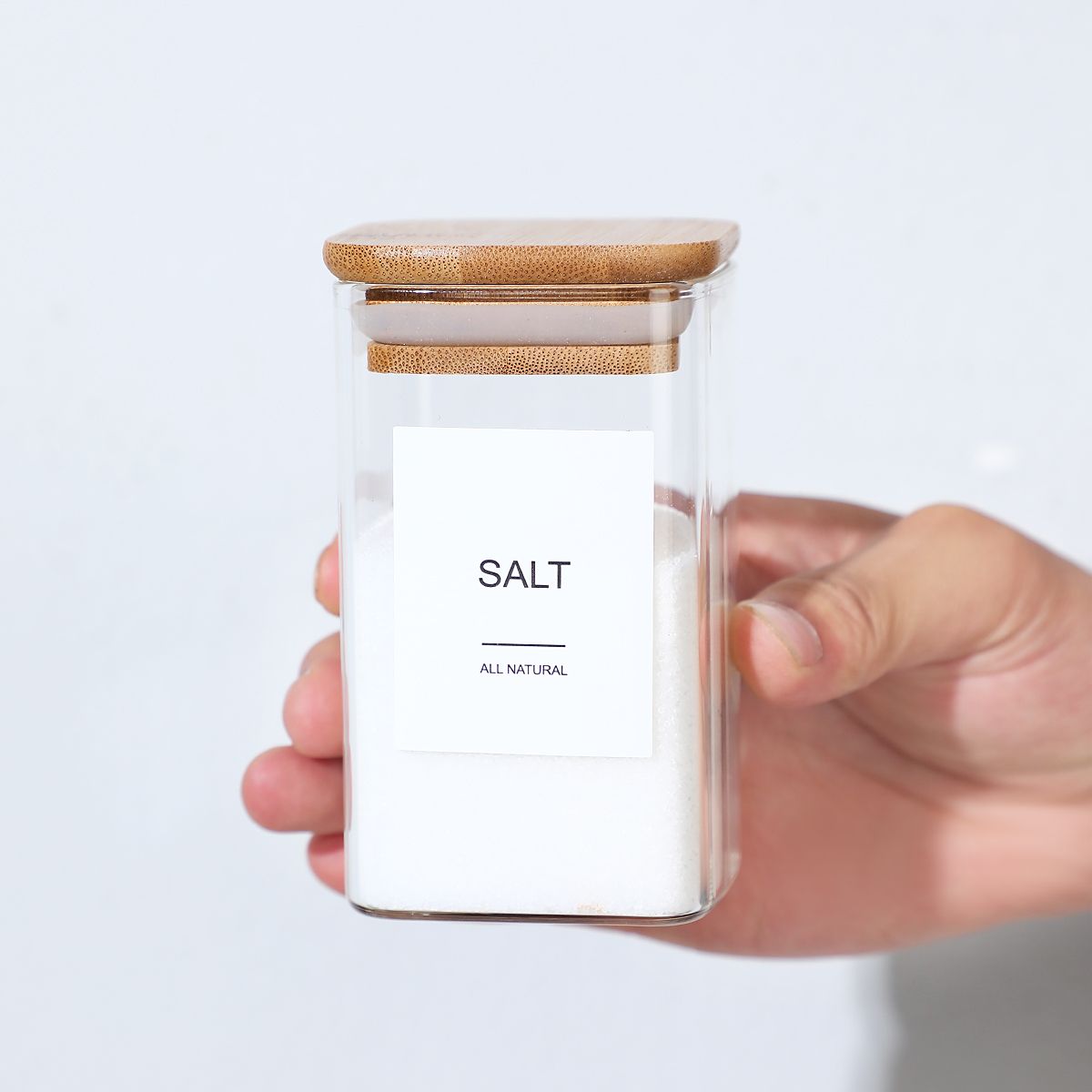 Coordinated Spice Jar and Pantry Label Set
