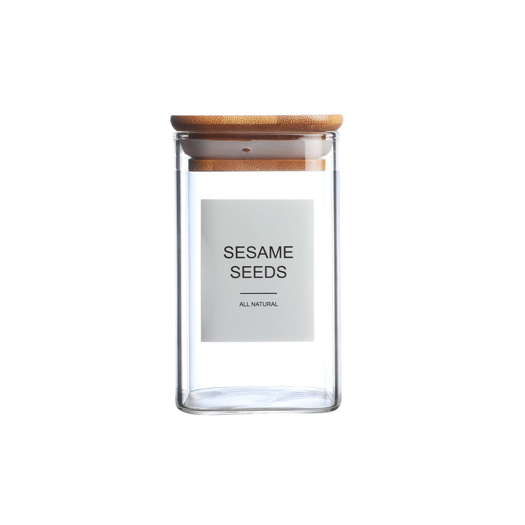 Coordinated Spice Jar and Pantry Label Set
