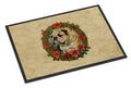 English Bulldog Christmas Entryway Doormat