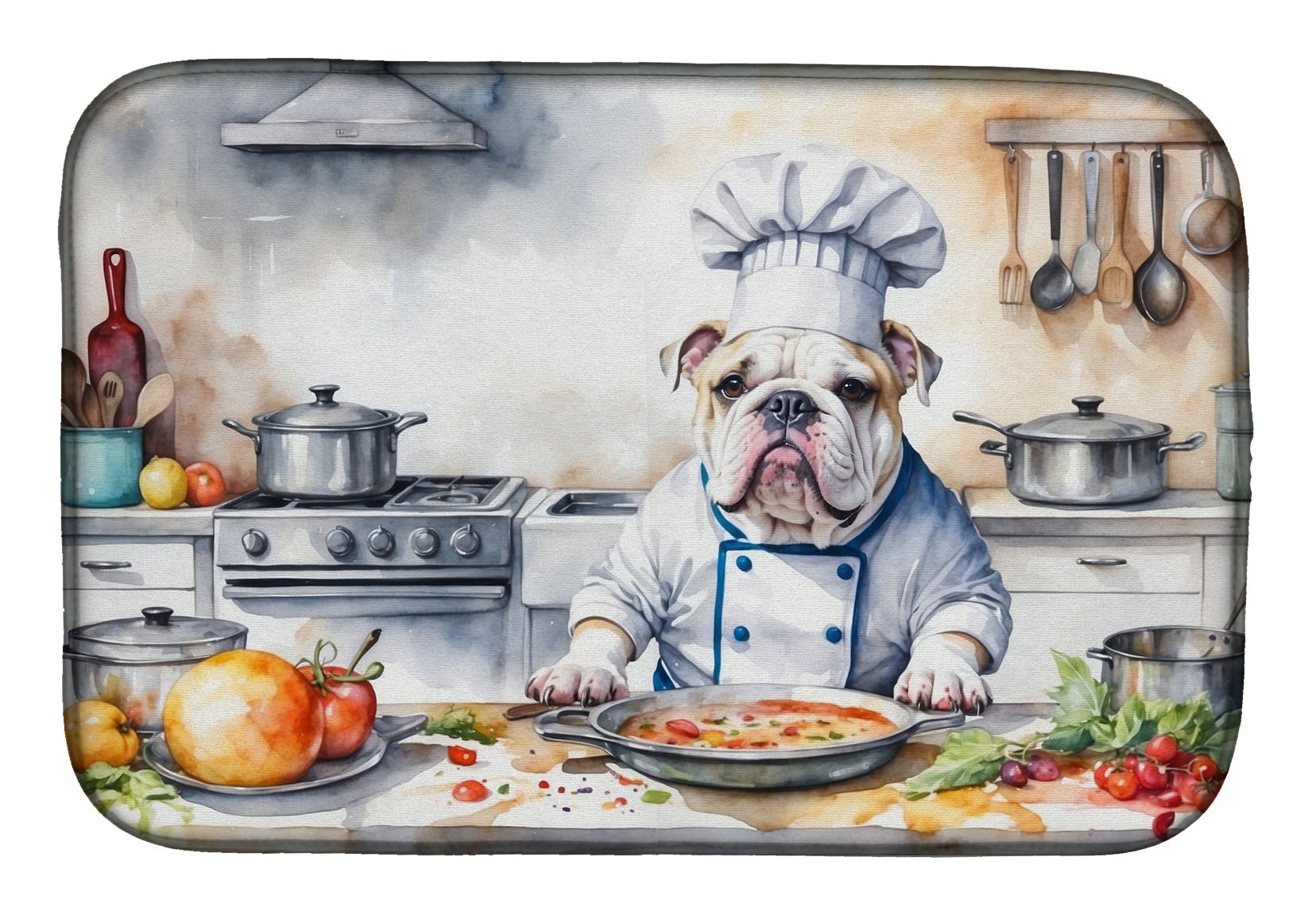 Absorbent Dish Drying Mat for Kitchen Counter