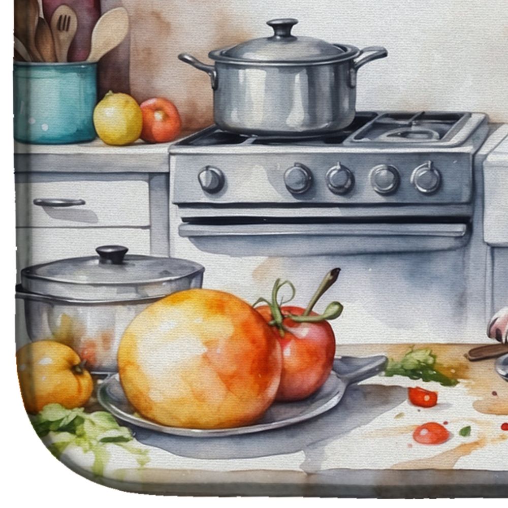 Absorbent Dish Drying Mat for Kitchen Counter