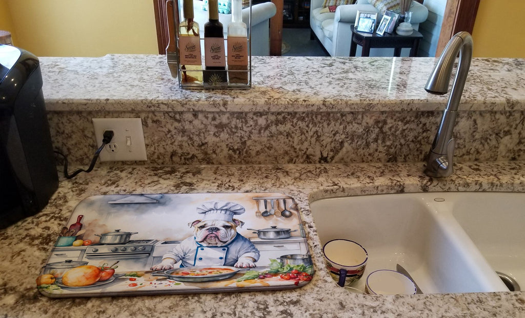 Absorbent Dish Drying Mat for Kitchen Counter