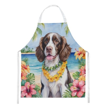 English Springer Spaniel Luau Bib Apron