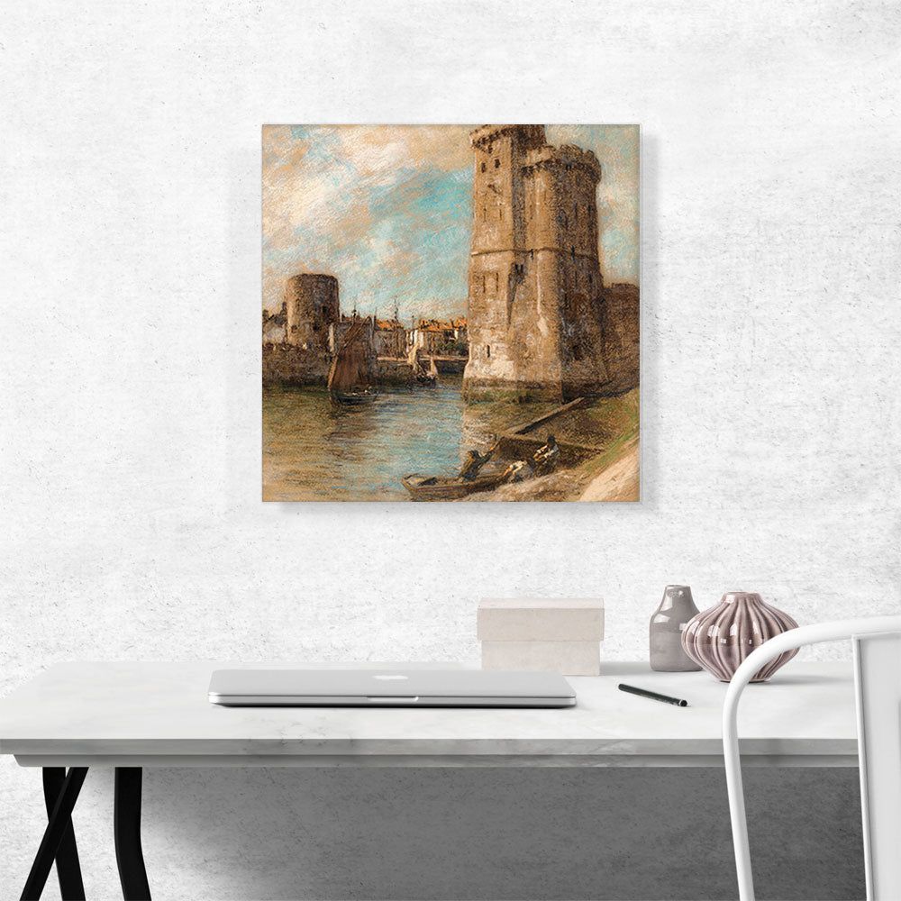 Entrance to the Port of La Rochelle Wall Art