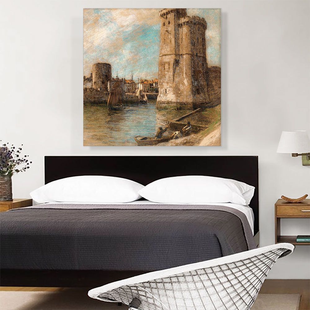 Entrance to the Port of La Rochelle Wall Art
