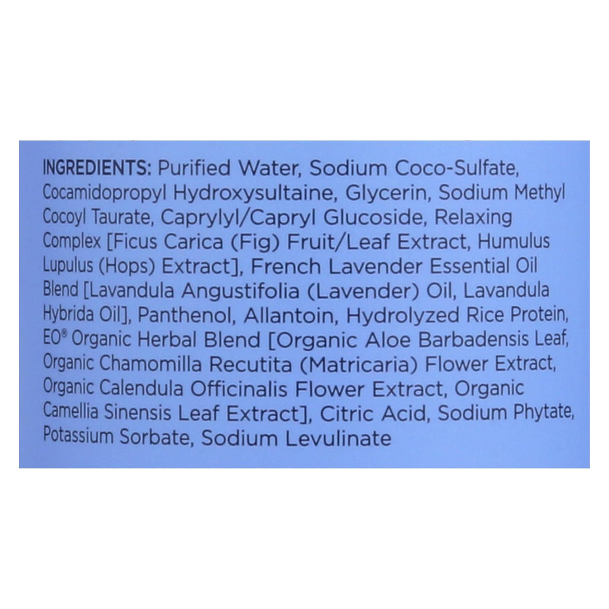 EO Serenity French Lavender Bubble Bath with Aloe