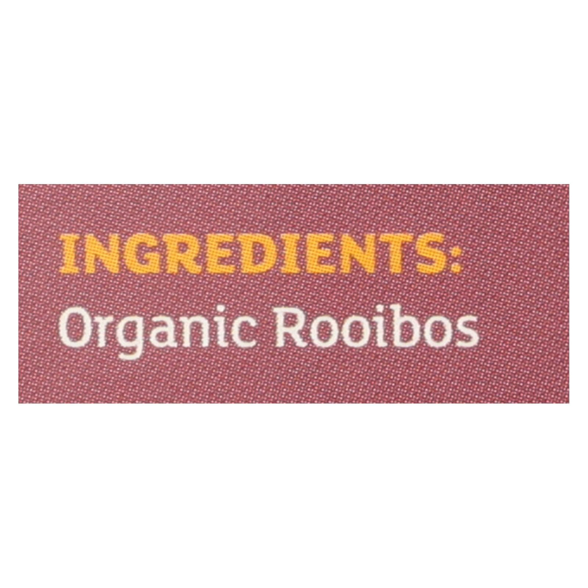Equal Exchange Organic Caffeine-Free Rooibos Tea