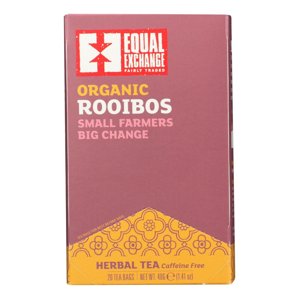 Equal Exchange Organic Caffeine-Free Rooibos Tea