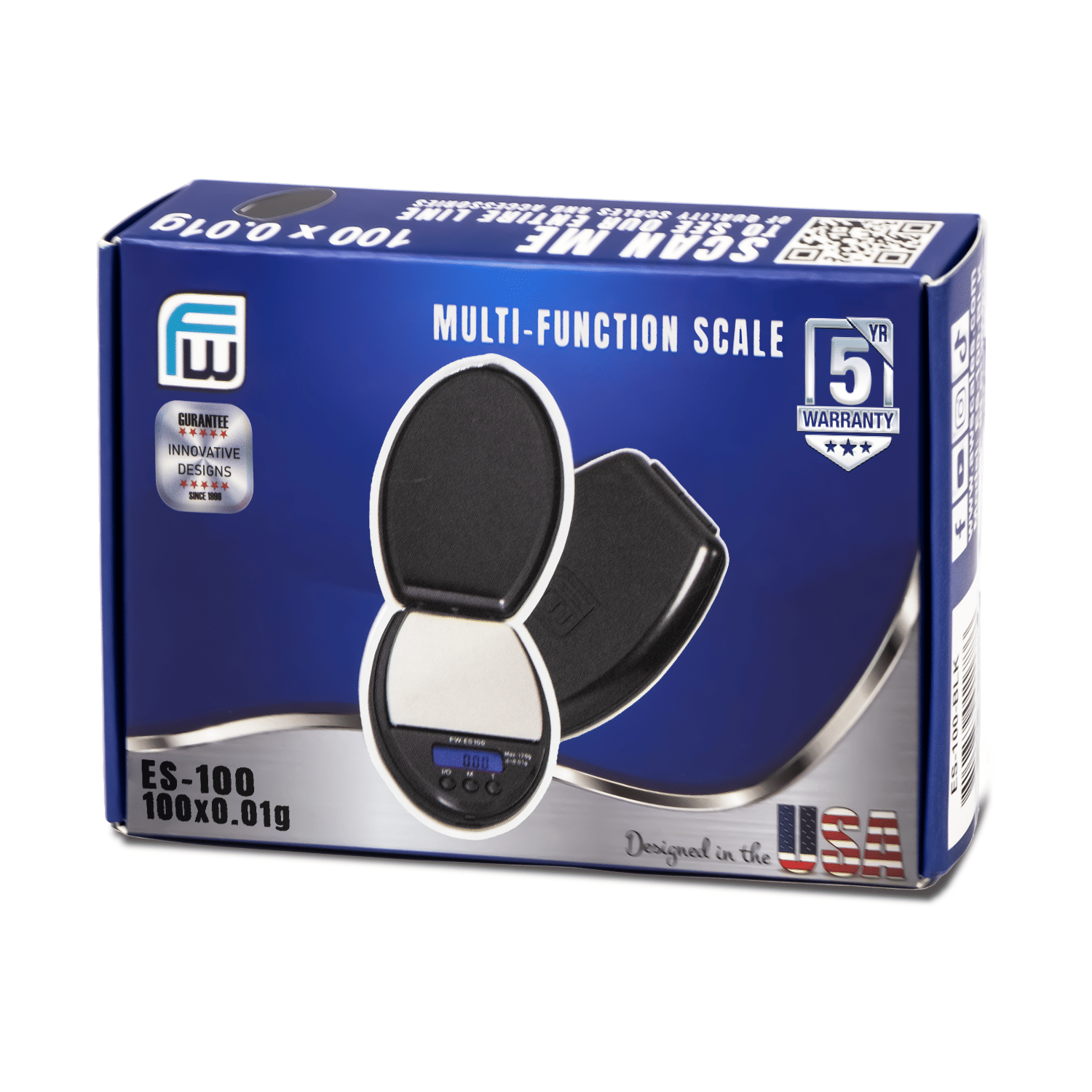 ES100g Compact Digital Pocket Scale