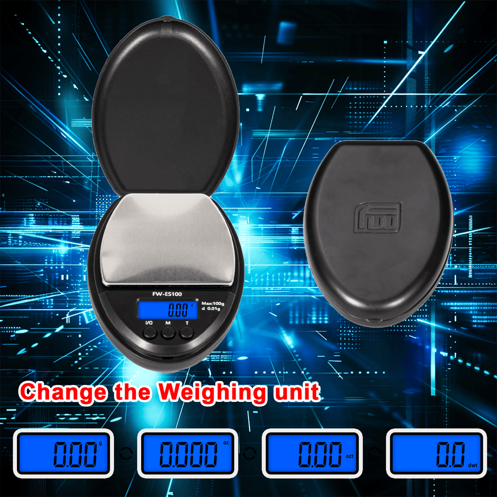 ES100g Compact Digital Pocket Scale