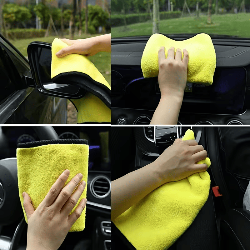 Ultra-Fine Car Cleaning Towel for Routine Detailing