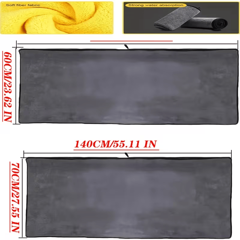 Ultra-Fine Car Cleaning Towel for Routine Detailing