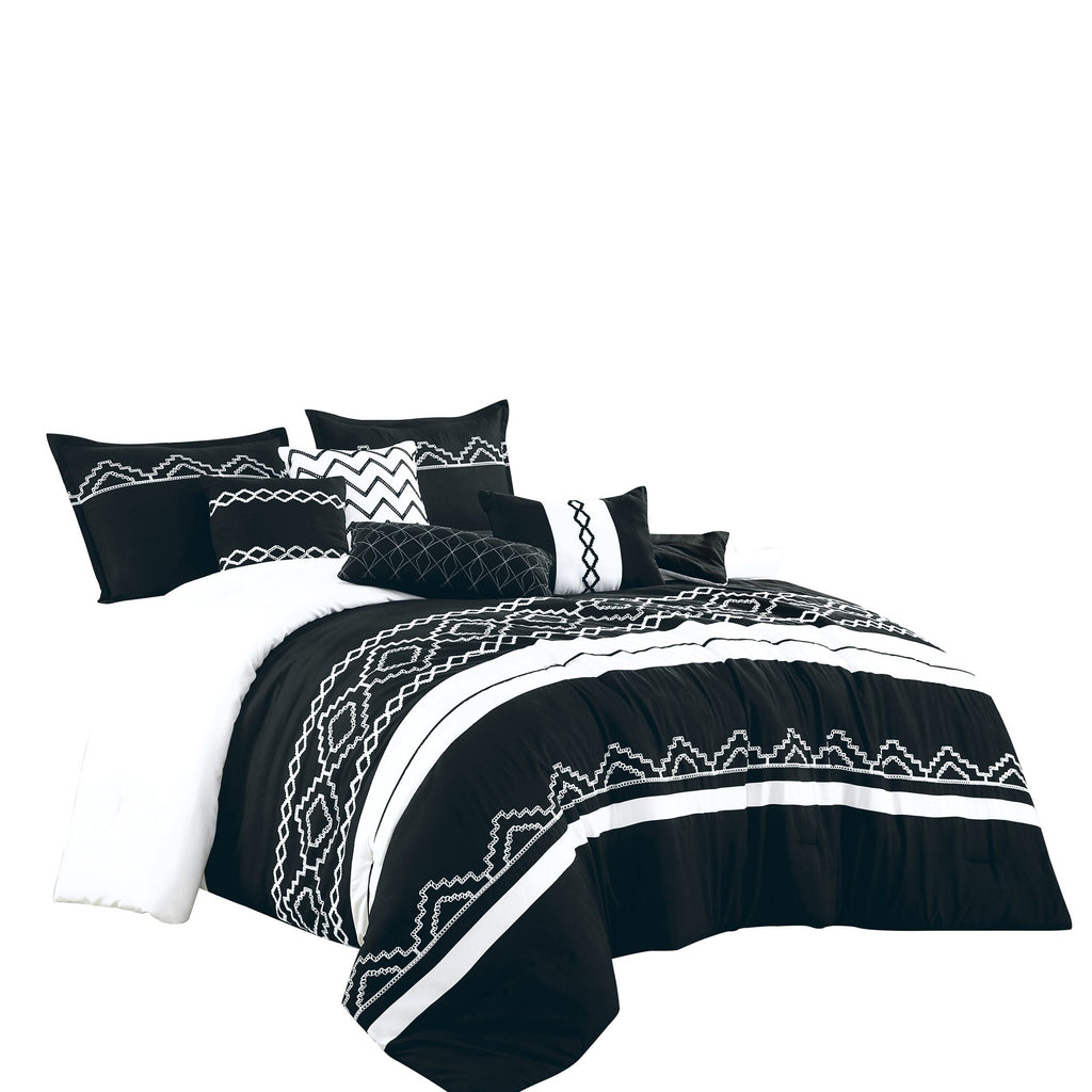 Euzebia 7-Piece Comforter Set – Complete Bedding Solution