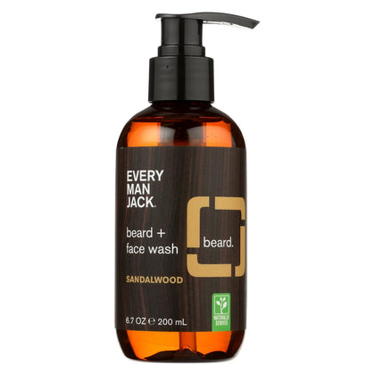 Every Man Jack Beard & Body Wash Sandalwood