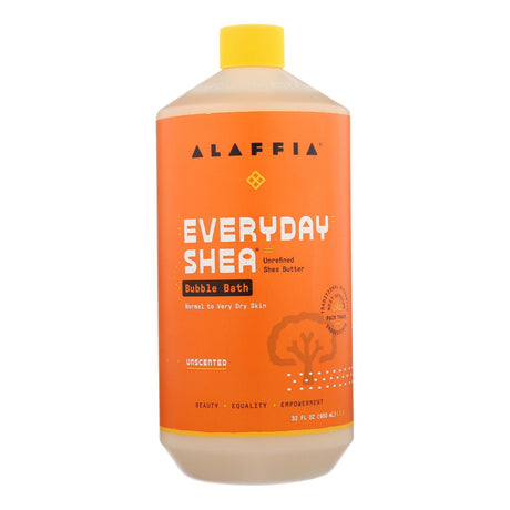 Unscented Shea Bubble Bath for All Skin Types