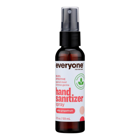 Everyone Hand Sanitizer, Ruby Grapefruit, 2 fl (Pack of 6)