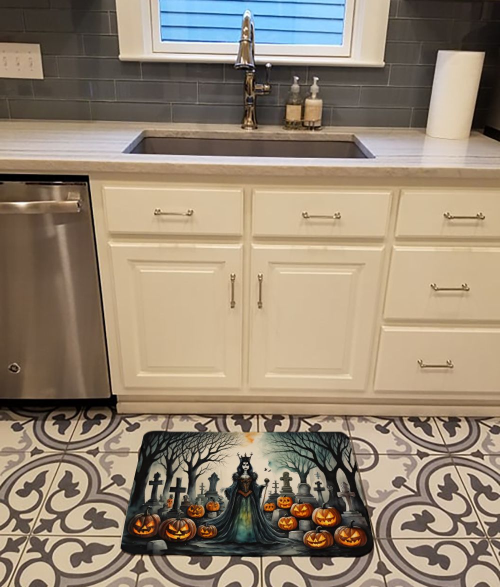 Evil Queen Halloween Cushioned Floor Mat