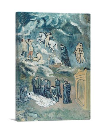 Evocation The Burial of Casagemas 1901