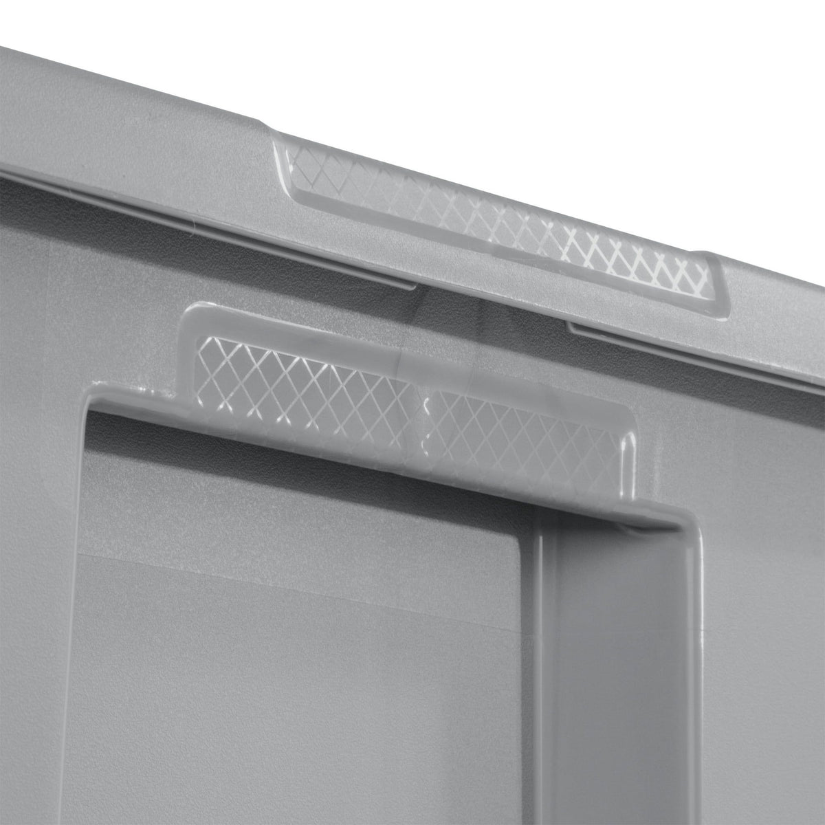Stackable Storage Bins with Snap-On Lids for Bedding and Gear