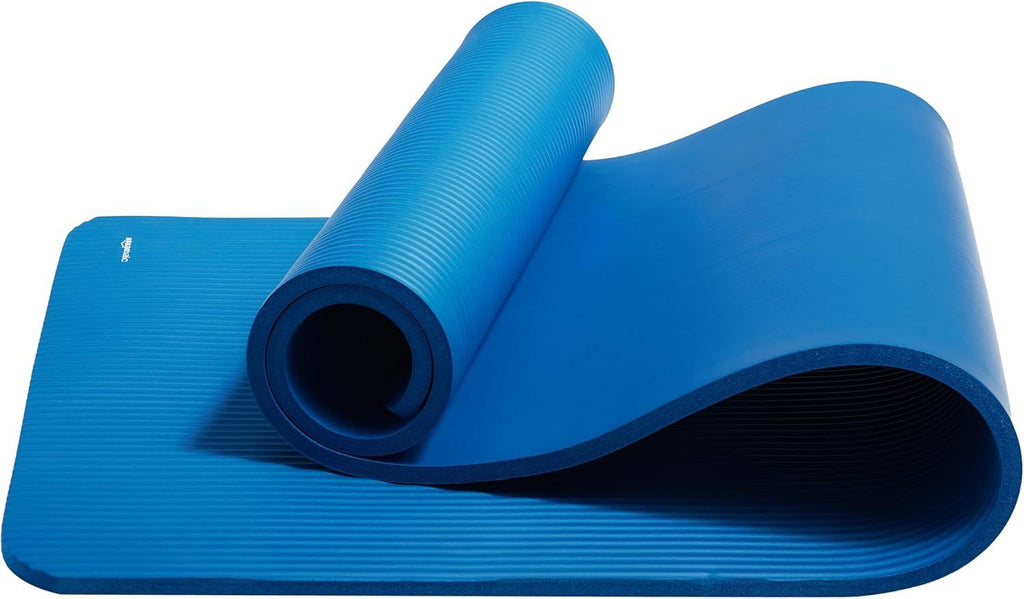 Exercise Yoga Mat with Convenient Carrying Strap
