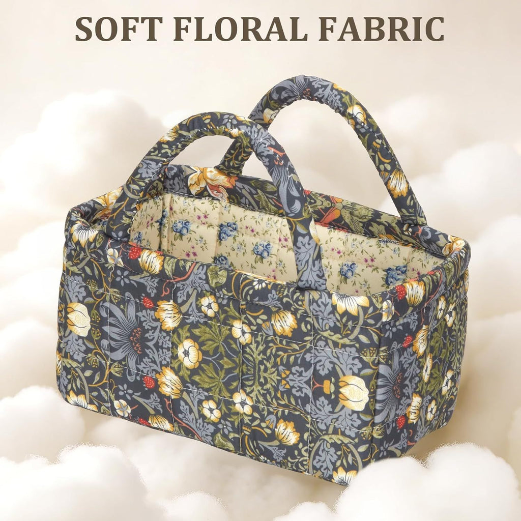 Portable Storage Baskets for Laundry, Nursery, and Bedroom Use