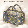 Portable Storage Baskets for Laundry, Nursery, and Bedroom Use