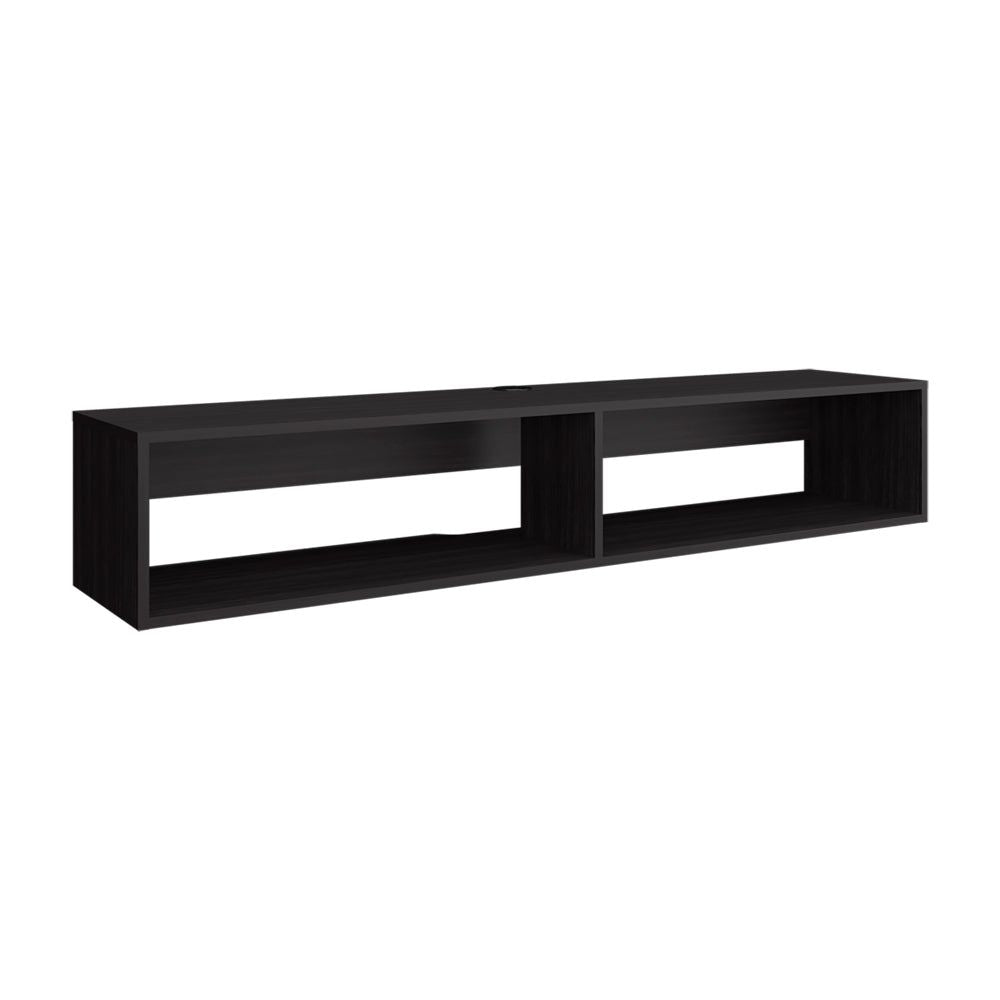 Fallston Floating TV Stand – Sleek Wall-Mounted Storage with Cord Management