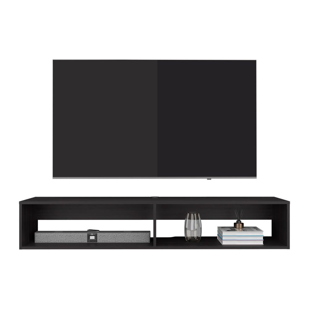 Fallston Floating TV Stand – Sleek Wall-Mounted Storage with Cord Management