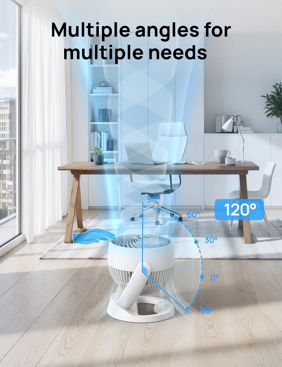 Table Air Circulator Fan for Everyday Indoor Use