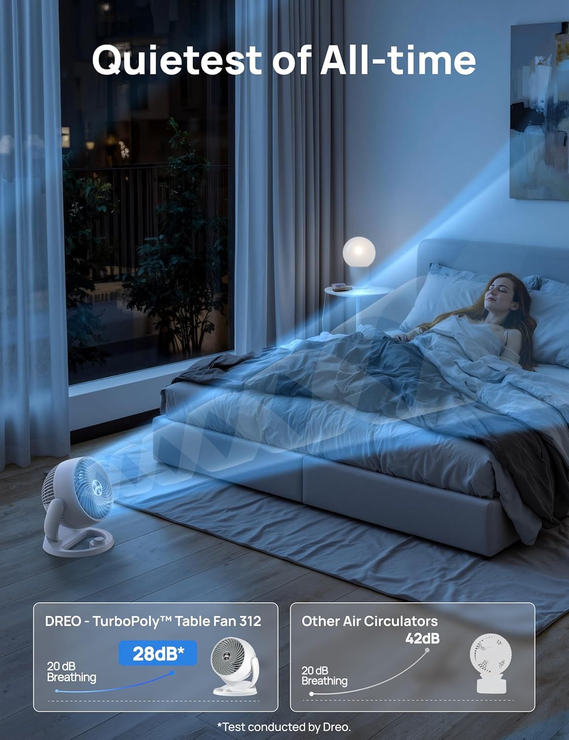 Table Air Circulator Fan for Everyday Indoor Use