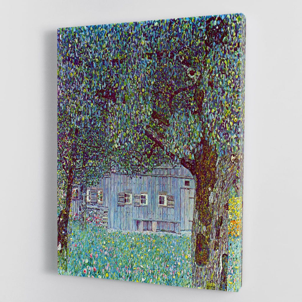 Klimt Farmhouse in Upper Austria Wall Art