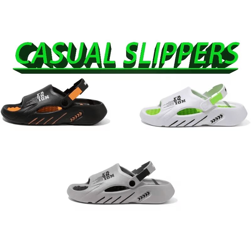Men's Thick-Soled Casual Clog Slippers