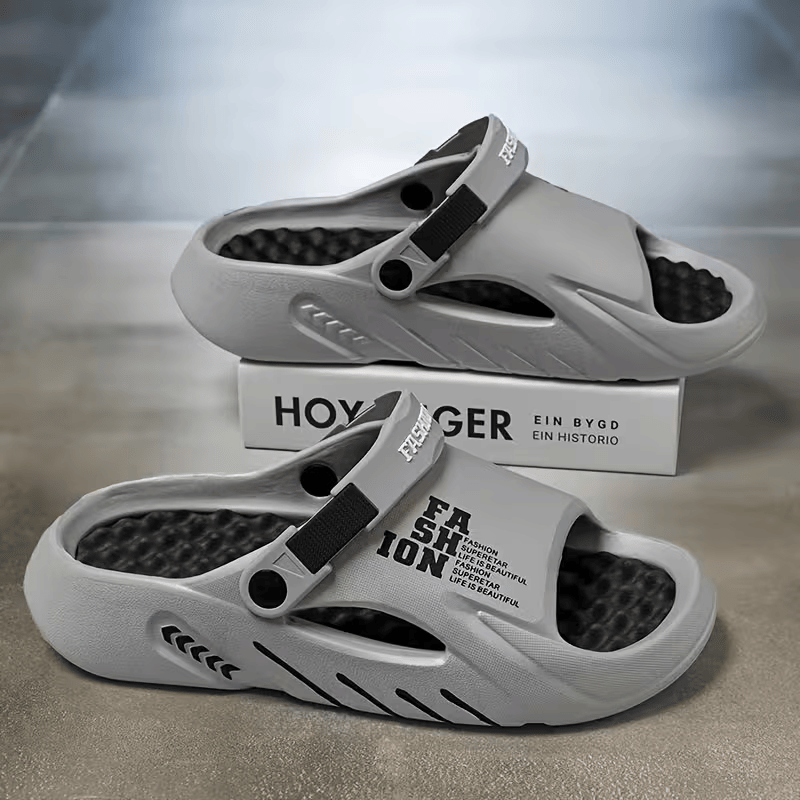 Men's Thick-Soled Casual Clog Slippers