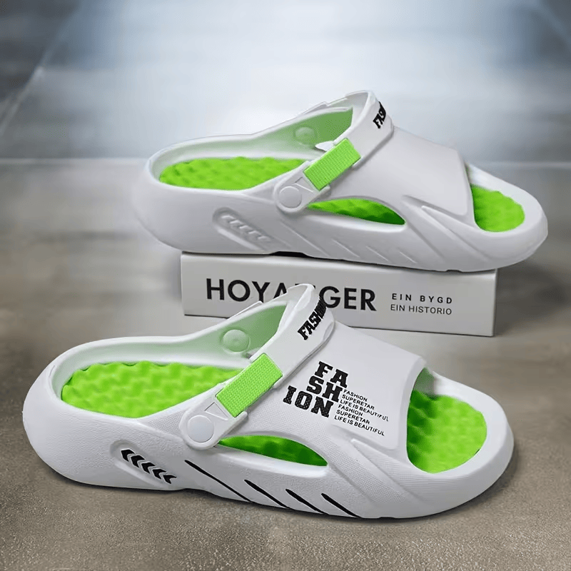 Men's Thick-Soled Casual Clog Slippers