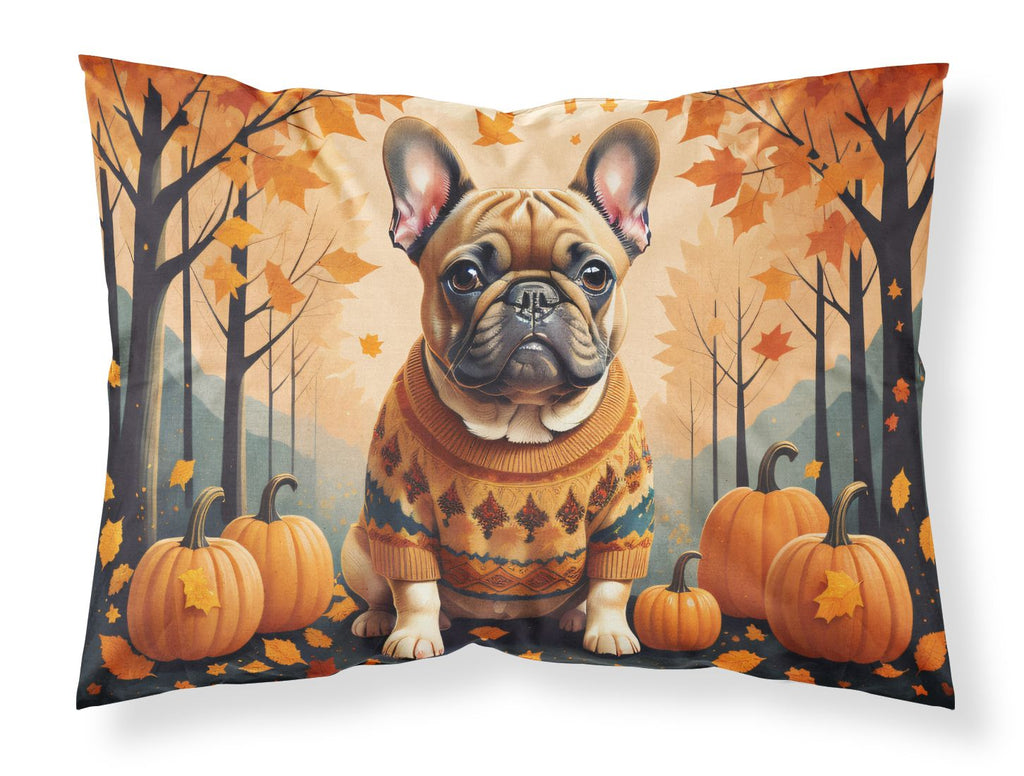 Fawn French Bulldog Fall Pillowcase