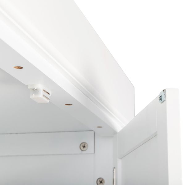 Double Door Five-Tier Storage Cabinet – Organize Clothes Efficiently