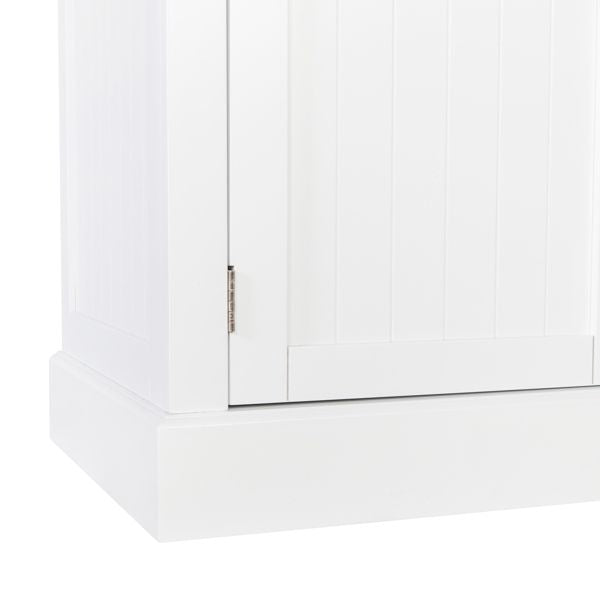 Double Door Five-Tier Storage Cabinet – Organize Clothes Efficiently