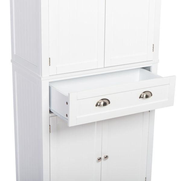 Double Door Five-Tier Storage Cabinet – Organize Clothes Efficiently