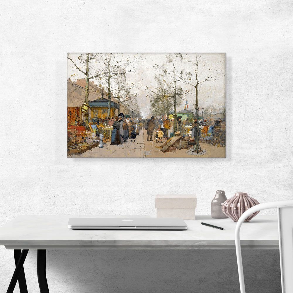 Ferry Market Paris Wall Art