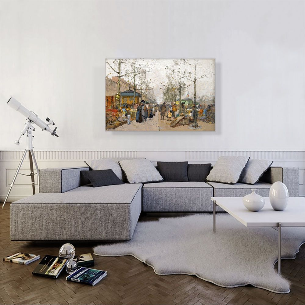 Ferry Market Paris Wall Art