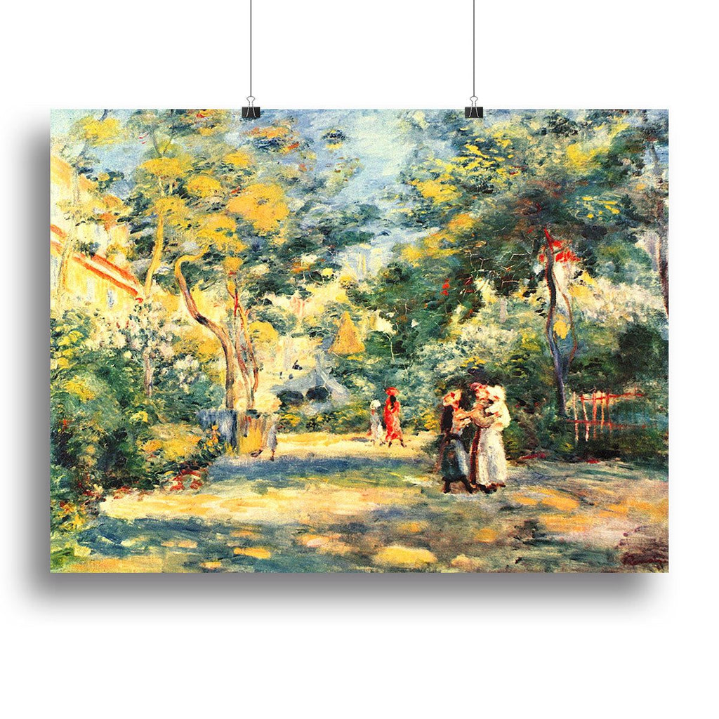Renoir Figures in the Garden Wall Art